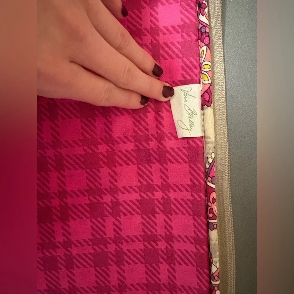 Vera Bradley Pink Paisley Laptop Case